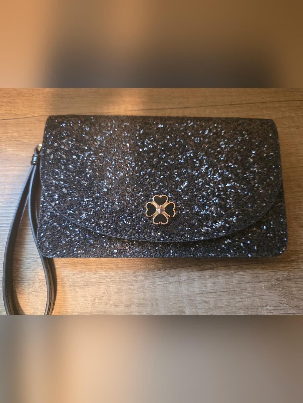 Kate Spade New York Sparkly Gorg Slim Wristlet Wallet